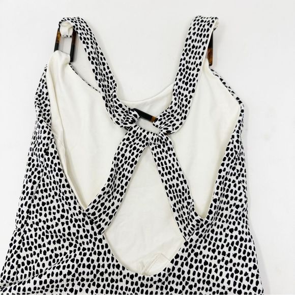 Tavik Black White One Piece Anthropologie Swimsuit XS - Picture 6 of 9